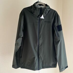 Bearskin Tactical Rain Jacket Dark Green Size L NWT